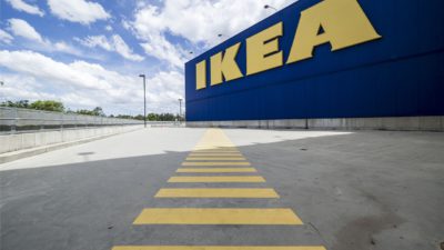 Bild på ett IKEA varuhus.