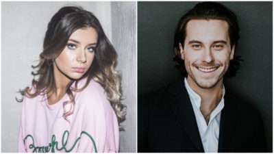 Hanna Ferm och Victor Crone