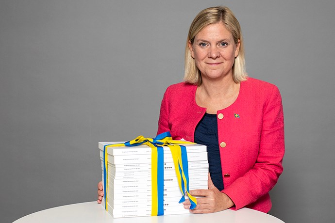 Finansminister Magdalena Andersson